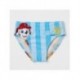 Sunga de banho azul Paw Patrol com personagens infantis