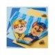 Sunga de banho azul Paw Patrol com personagens infantis