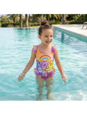 Fato de banho Ursinhos Carinhosos infantil multicolorido