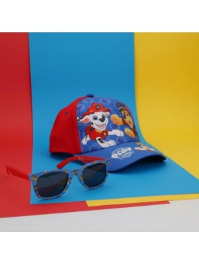 Set gorra y gafas de sol Paw Patrol azul para niños