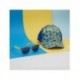 Gorra azul y gafas de sol Minions estampadas
