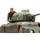 Modelo a escala del tanque Somua S35 de Tamiya