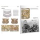 Libro de uniformes de camuflaje Waffen-SS con casco en portada