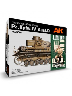 Maquette Pz.Kpfw.IV Ausf.D Afrika Korps 1/35