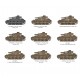 Maquette Pz.Kpfw.IV Ausf.D Afrika Korps 1/35