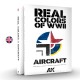Livre Real Colors Of WWII pour avions, édition limitée