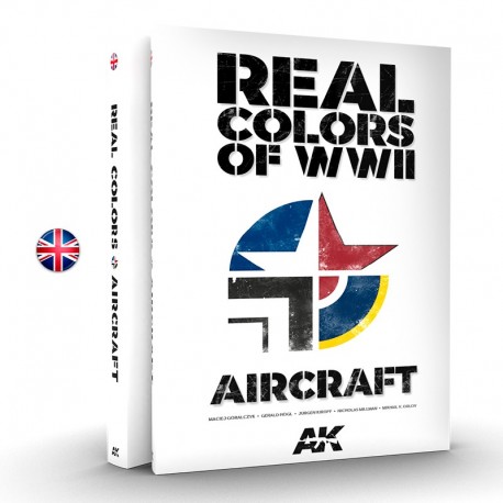 Livre Real Colors Of WWII pour avions, édition limitée