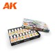 Boîte de set de peintures acryliques Josedavinci 3G