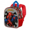Sac à dos 3D Élite Spiderman pour Maternelle, Gris
