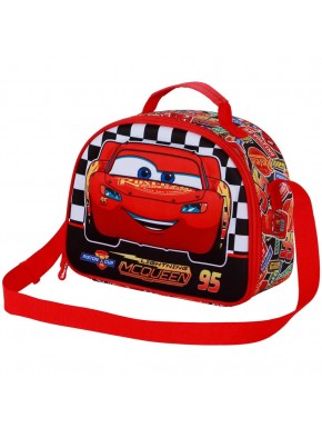 Sac à lunch 3D Disney Cars 3 en rouge