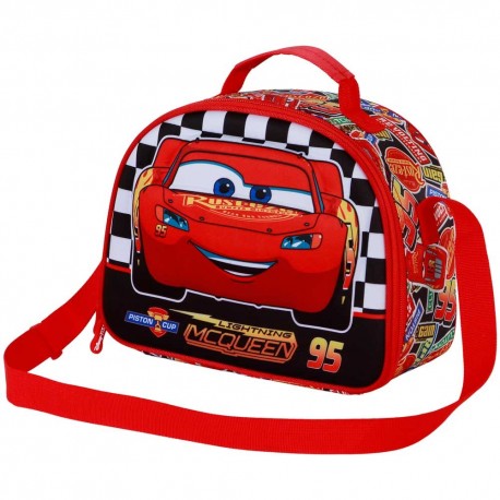 Sac à lunch 3D Disney Cars 3 en rouge