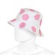 Chapeau enfant à pois roses Karactermania