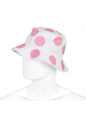 Chapeau enfant à pois roses Karactermania