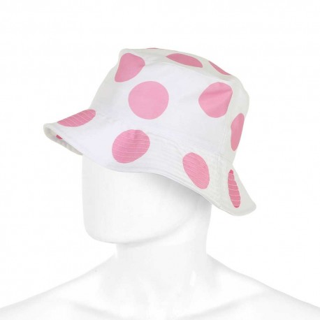 Chapeau enfant à pois roses Karactermania