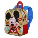 Sac à dos 3D jaune de Mickey Mouse pour enfants