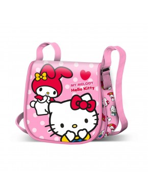 Sac enfant Hello Kitty rose avec bandoulière réglable