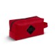 Trousse de voyage rouge PRO-DG avec poignée et fermeture éclair