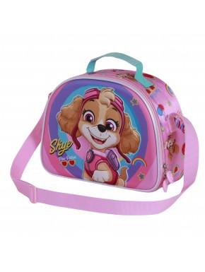Sac à repas rose Paw Patrol avec design 3D