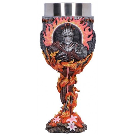 Calice peint à la main de Dark Souls Soul of Cinder