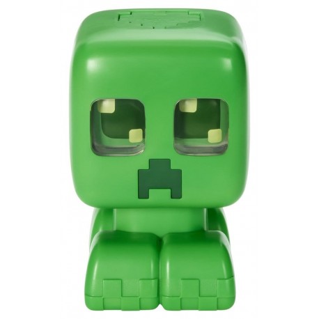 Figurine interactive Creeper verte de Minecraft avec lumières