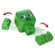 Figurine interactive Creeper verte de Minecraft avec lumières