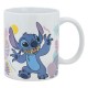 Tasse en céramique Lilo & Stitch avec design floral hawaïen