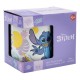 Tasse en céramique Lilo & Stitch avec design floral hawaïen