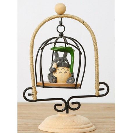 Figura Ghibli Totoro en jaula