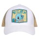 Boné trucker branco Pokémon Squirtle