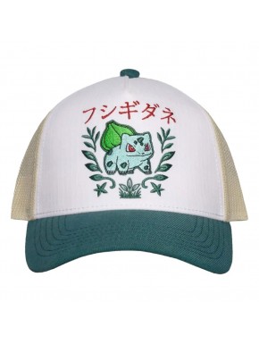 Casquette trucker Bulbizarre avec design brodé