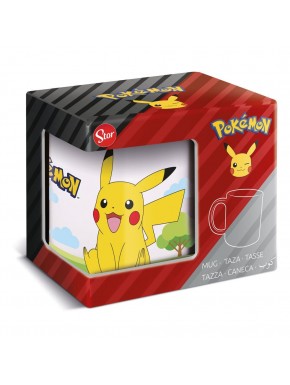 Tasse en céramique blanche avec Pikachu de Pokémon