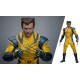 Figura Wolverine Deluxe 1/6 en traje amarillo y azul con accesorios.