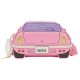 Bandolera Barbie rosa Mattel con diseño de coche