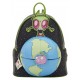 Mochila mini Invader Zim da Loungefly, design brilhante