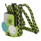 Bandolera Invader Zim Gir Cellphone verde y negra