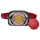 Bolsa Tiracolo Power Rangers com logotipo dourado