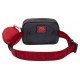 Bolsa Tiracolo Power Rangers com logotipo dourado