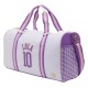 Bolso sport blanco con detalles morados de Lola Bunny