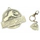 Metal key ring Jurassic World