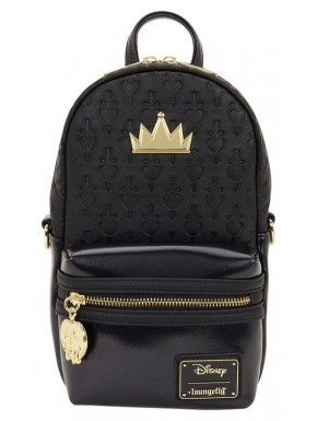 Bolsa Transversal Preta Branca de Neve Loungefly