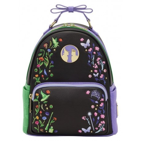 Mochila Mini Wicked de Loungefly con bordado floral