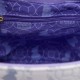 Mochila micro Wicked da Loungefly em lilás com detalhes dourados