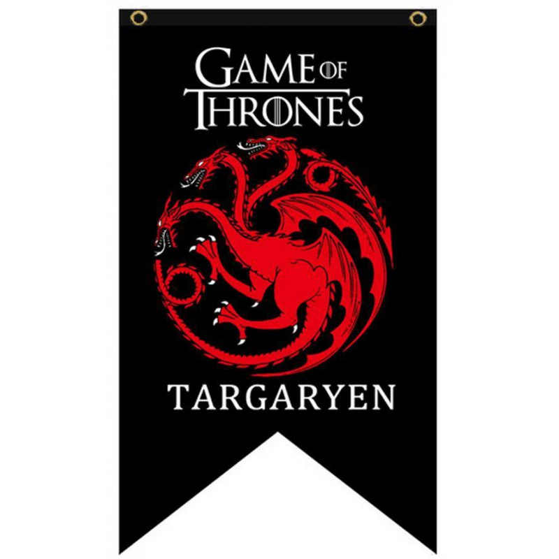 Bandera Targaryen Juego de Tronos por € 