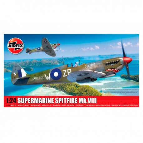 Maquette Supermarine Spitfire Mk.VIII 1/24 Airfix
