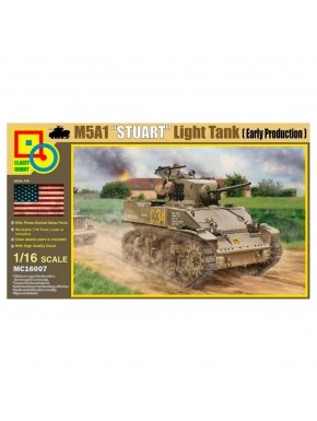 Modèle à l'échelle 1/16 du char M5A1 Stuart