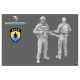 Figura de soldado ucraniano con equipo moderno