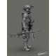 Figura do operador das Forças Especiais Omega da Ucrânia