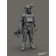 Figura do operador das Forças Especiais Omega da Ucrânia