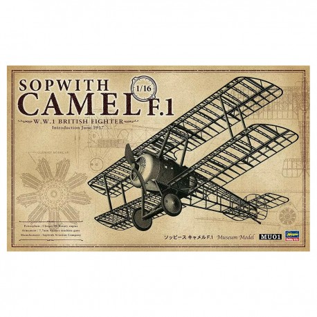 Maqueta de avión Sopwith Camel F.1 1/16