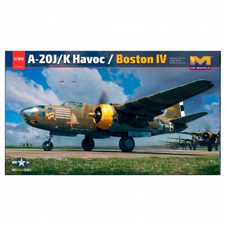Maquette A-20J/K Havoc Boston IV échelle 1/32